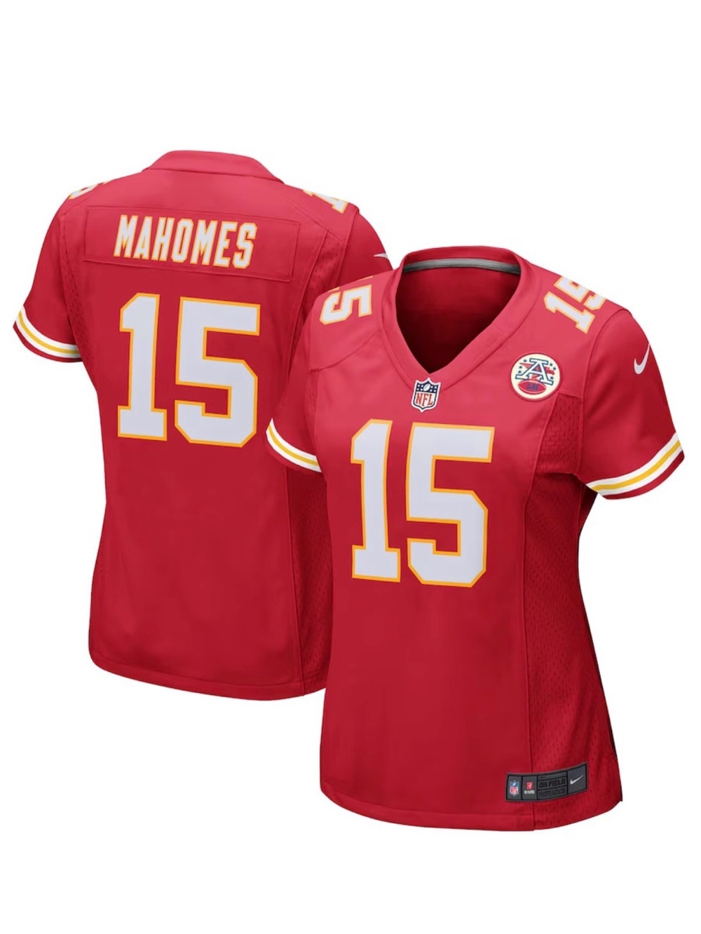 Women's Nike Patrick Mahomes Red Kansas City Chiefs Game Jersey